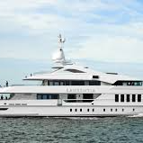 A photo of the Laurentia at sea.