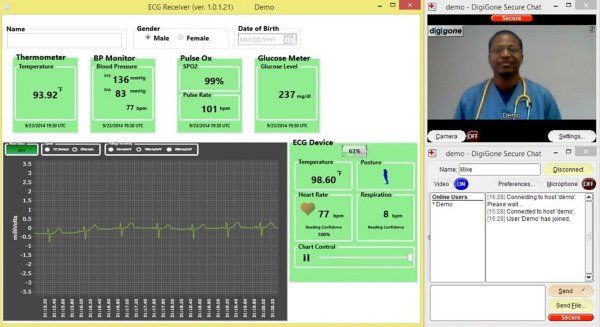 Patient / Doctor Consult Screenshot
