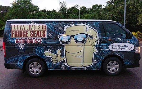 Company Van — Darwin Mobile Fridge Seals in Darwin, NT Company Van — Darwin Mobile Fridge Seals in Darwin, NT