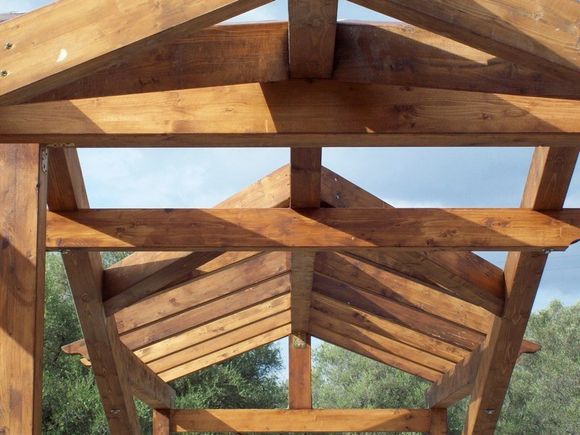 Tetto in legno