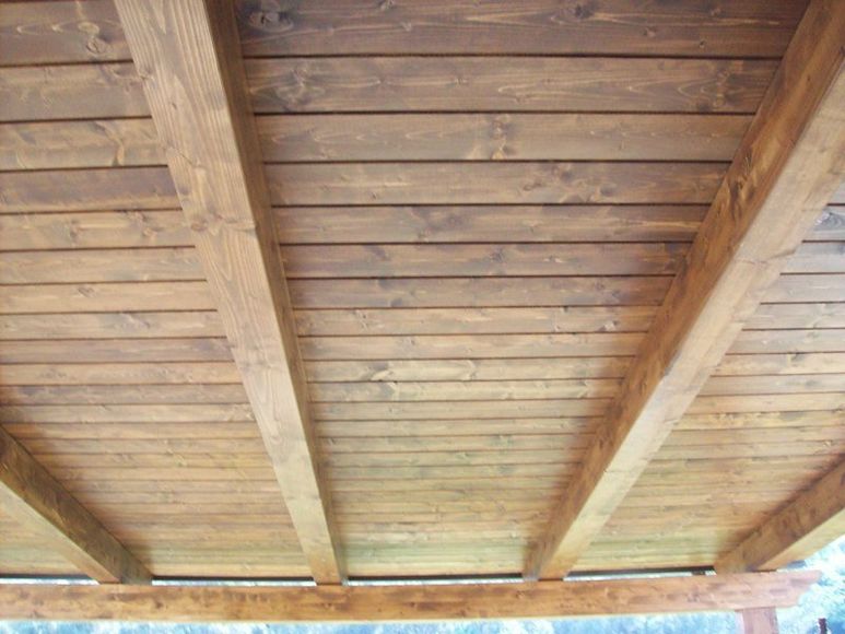 Copertura in legno