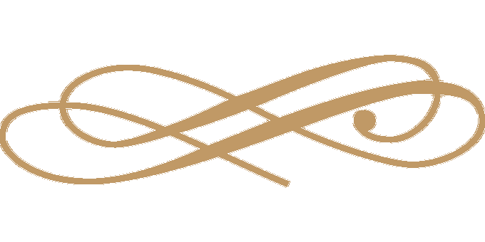 arabesque dorée séparation de texte