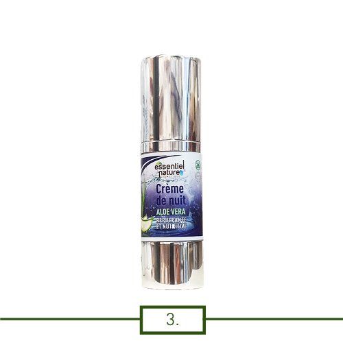 Se réveiller avec une peau de rêve dès le matin c'est possible avec notre crème de nuit repulpante et nutritive aloe vera certifié bio et vegan