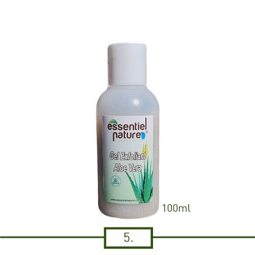 Gommage naturel à l'aloe vera pour le soin du visage et du corps Essentiel Nature Cosmétique