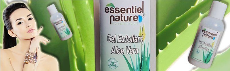 Gel Exfoliant Aloe Vera Bio Gommer votre visage naturellement et sans encombre avec notre gel exfoliant aloe vera bio. Un soin beauté à adopter dans sa routine quotidienne