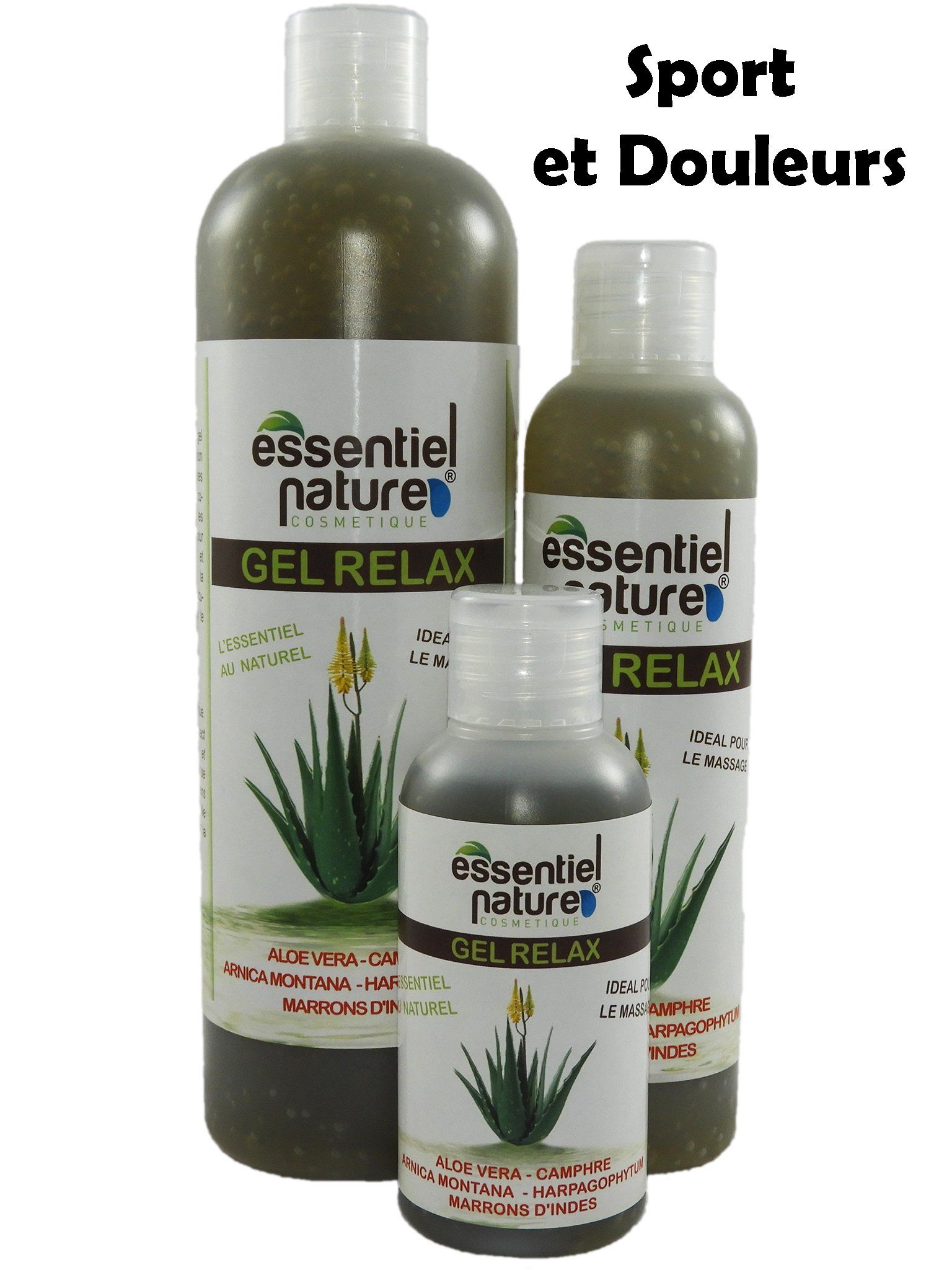 Composé d'Aloe Vera, Camphre, Arnica Montana, Marrons d'Indes, Harpagophytum et de Menthol. Ce gel est idéal en massage sur les douleurs musculaires.