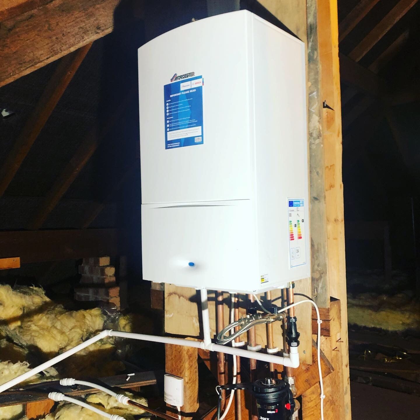 gas boiler