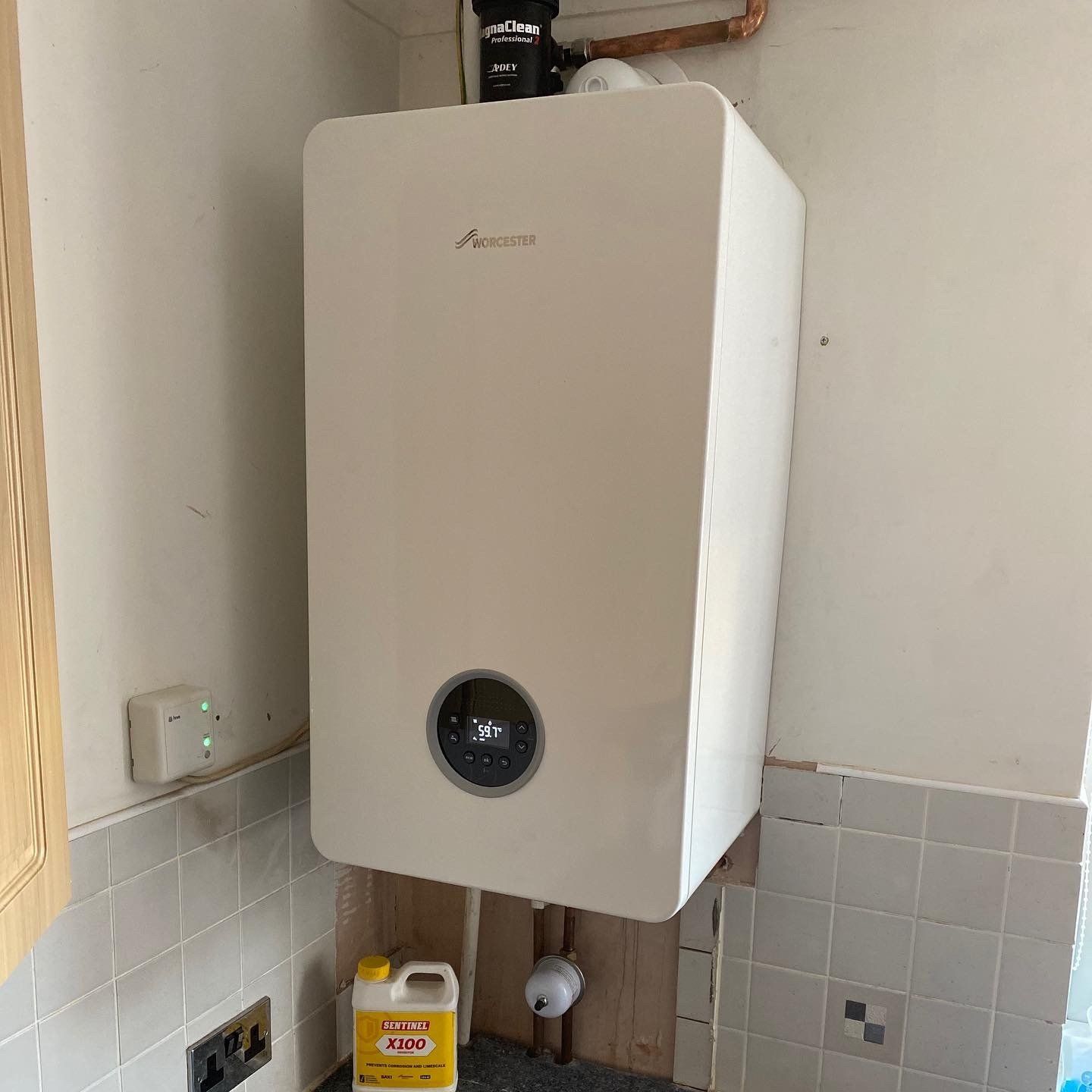 gas boiler
