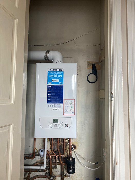 gas boiler