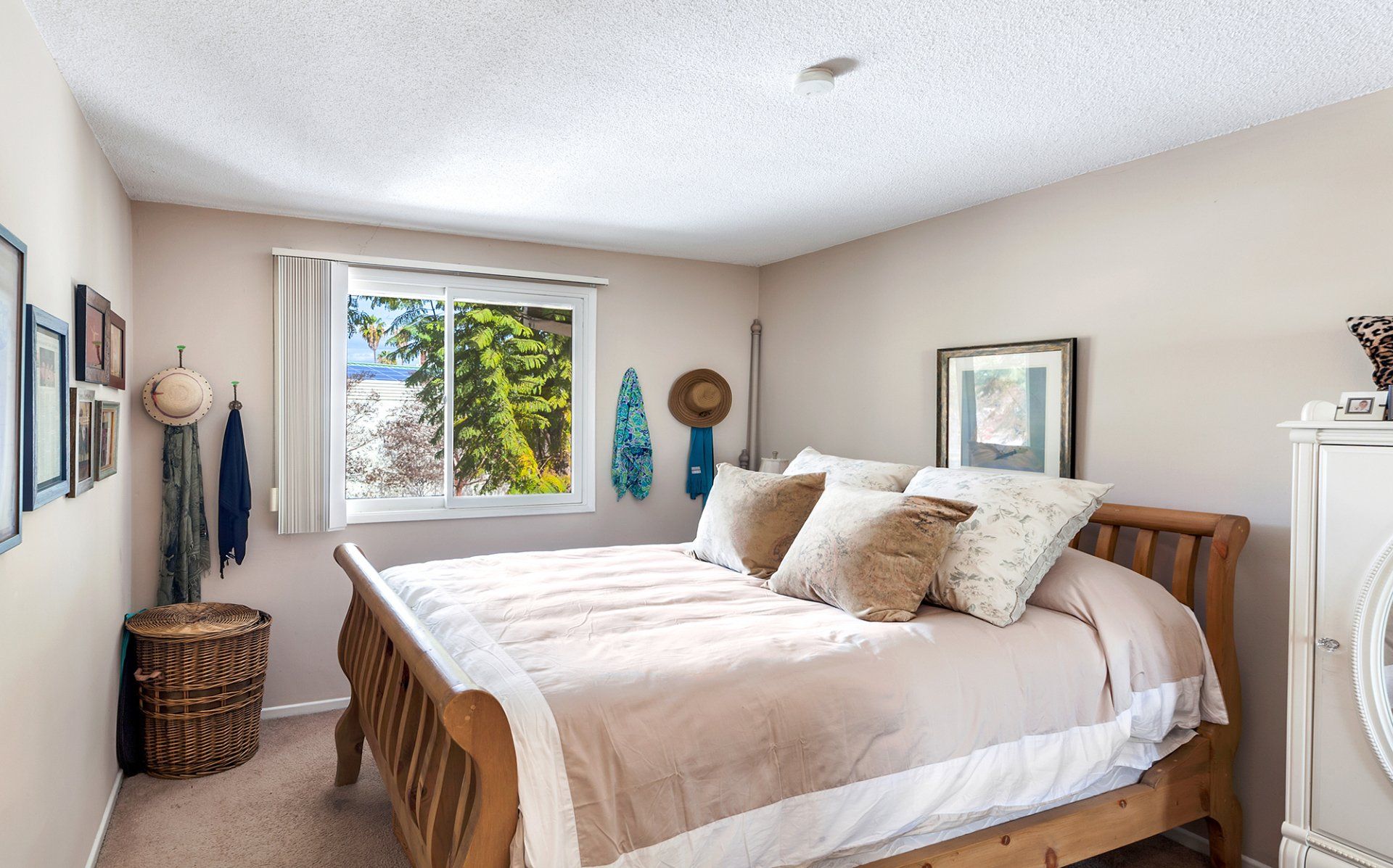 bedroom with bed