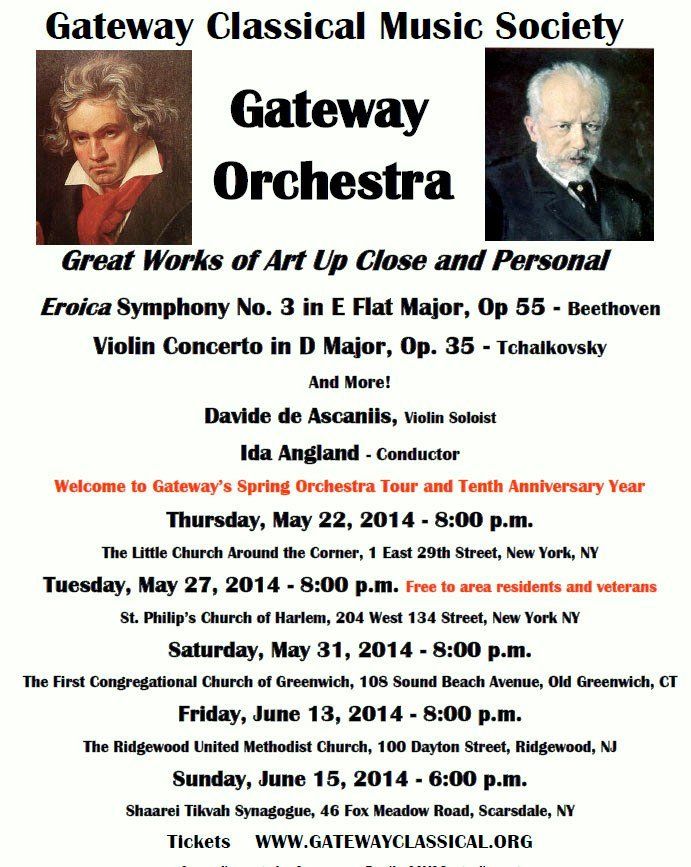 Gateway Orchestra Spring 2014