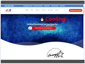 Painter web design sample