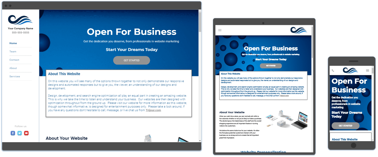 Click here to see our website demonstration Kansas City best website demonstration