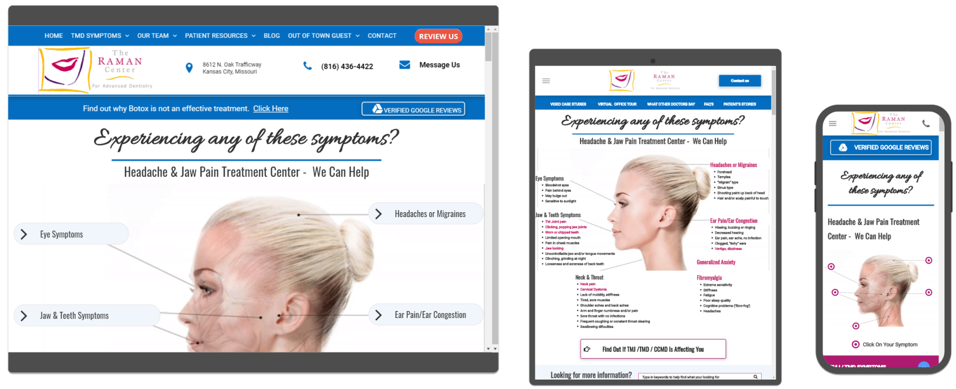 Dr. Prabu Raman - Raman Center - TMJ specialist
