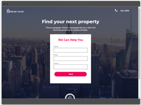 auto repair web design sample