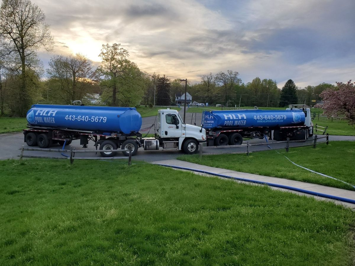 Tanker Delivery — Cockeysville, MD — HLH Pool Water Tanker Delivery — Cockeysville, MD — HLH Pool Water