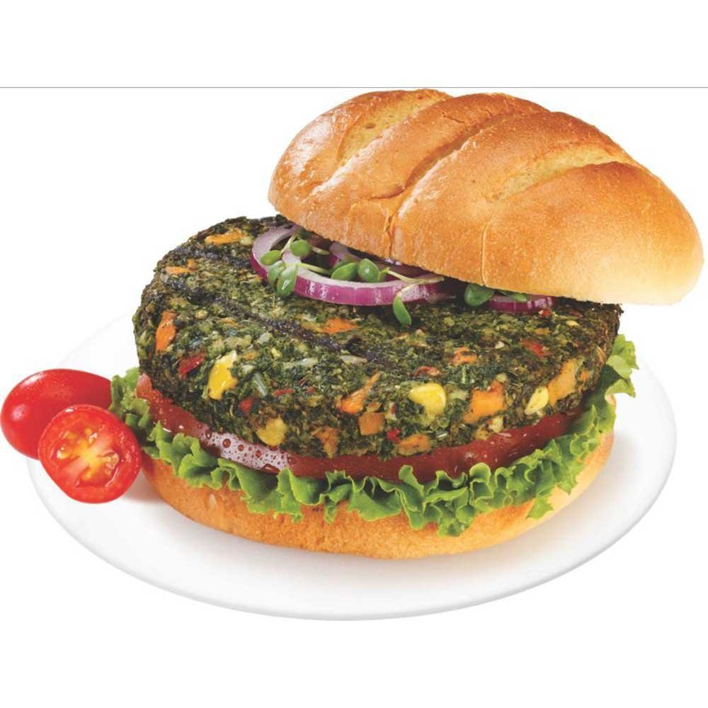 Dr. Praegers Kale Burger on a Bun