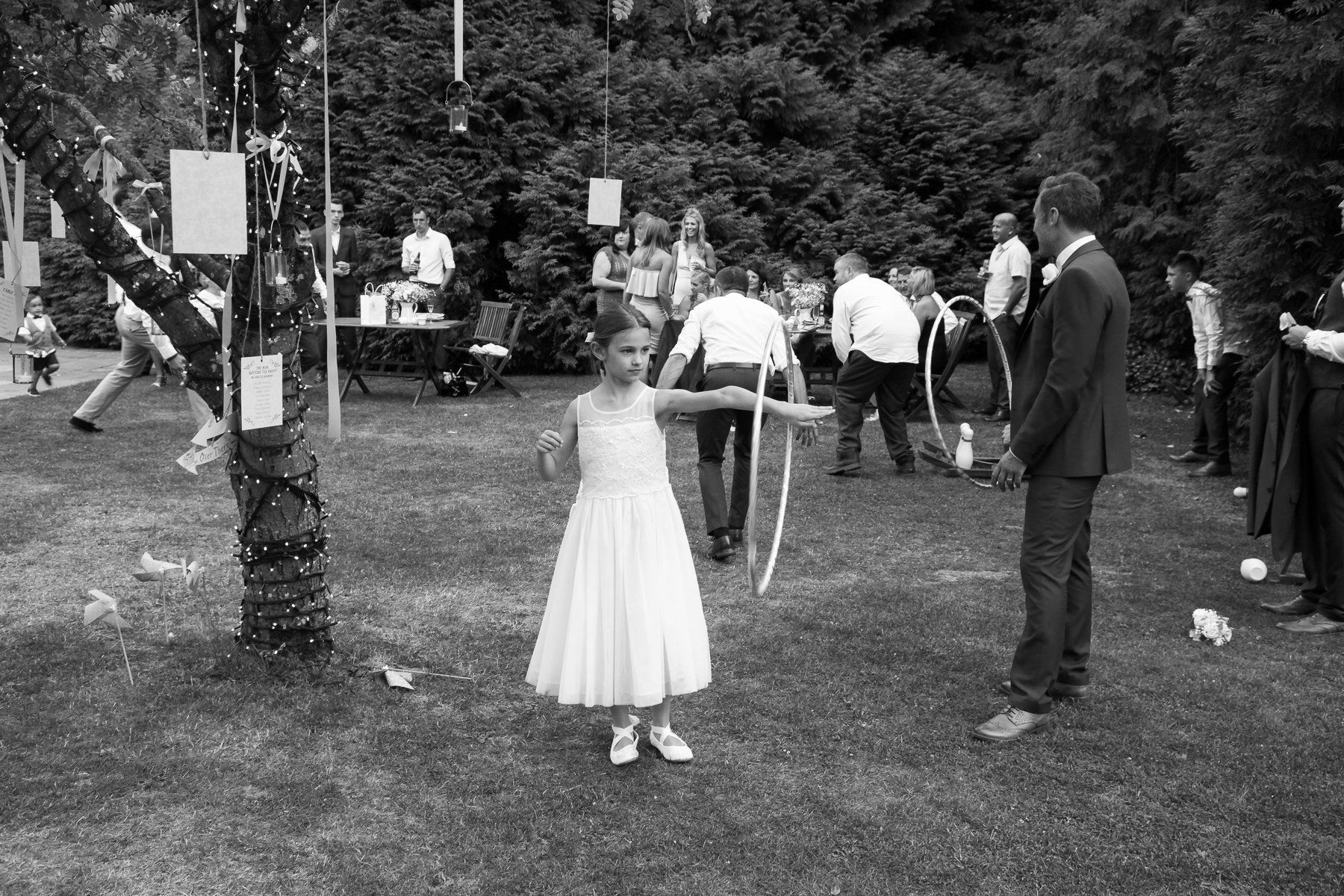 photo of a bridesmaid
