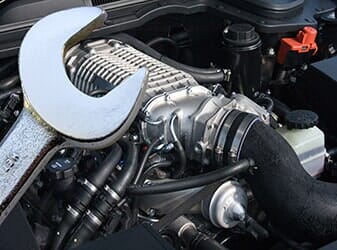 Wrench At The Top Of The Engine — Vehicle repair In Long Beach, CA Wrench At The Top Of The Engine — Vehicle repair In Long Beach, CA