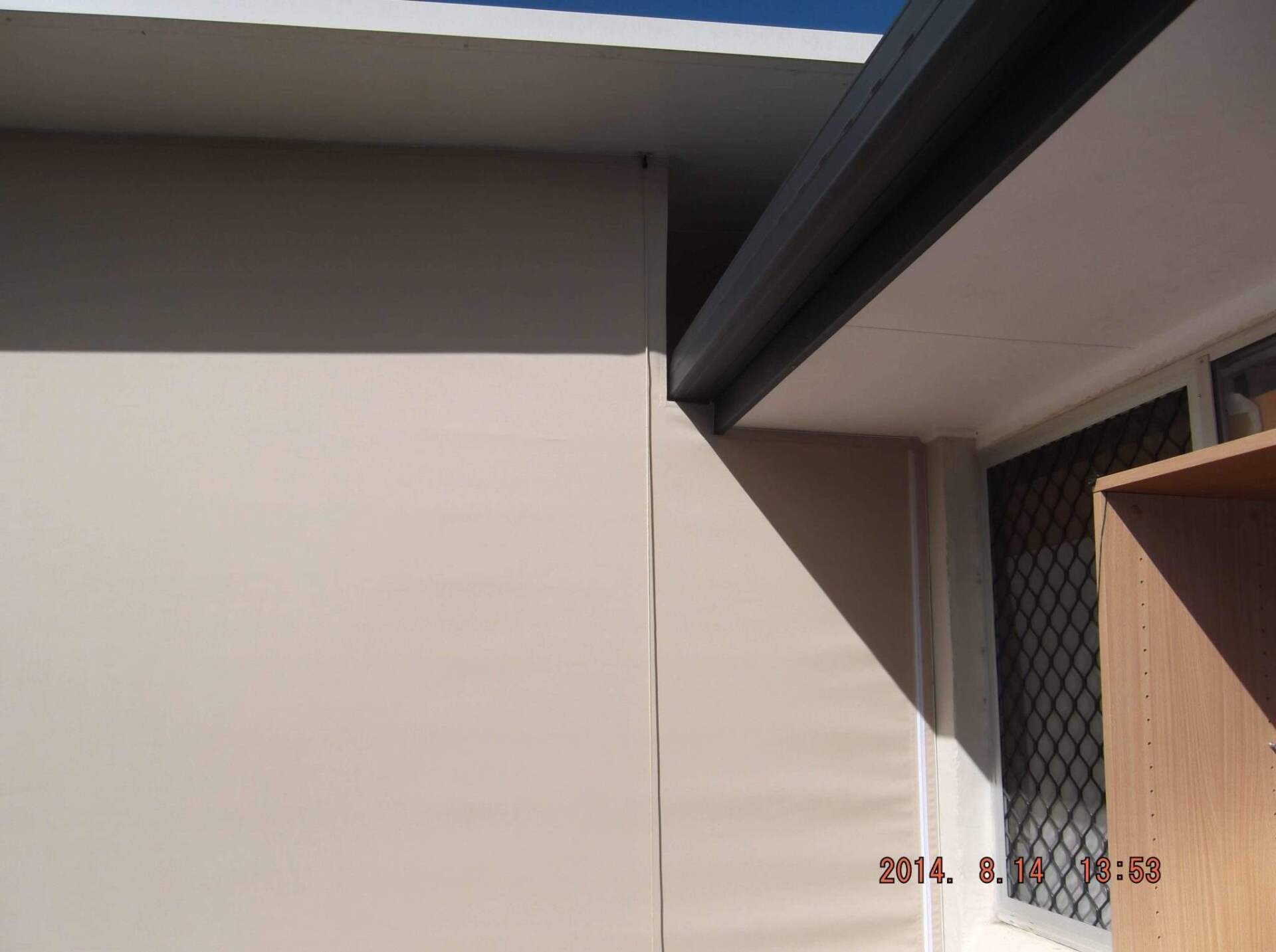 SLOPING VERANDAH BLINDS