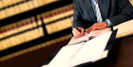 Lawyers  Preparing Documents — Lawyer in Office in Birmingham, AL