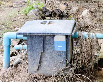 Below ground grease traps