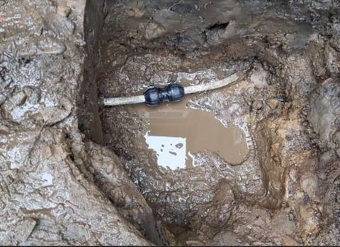Burst pipes