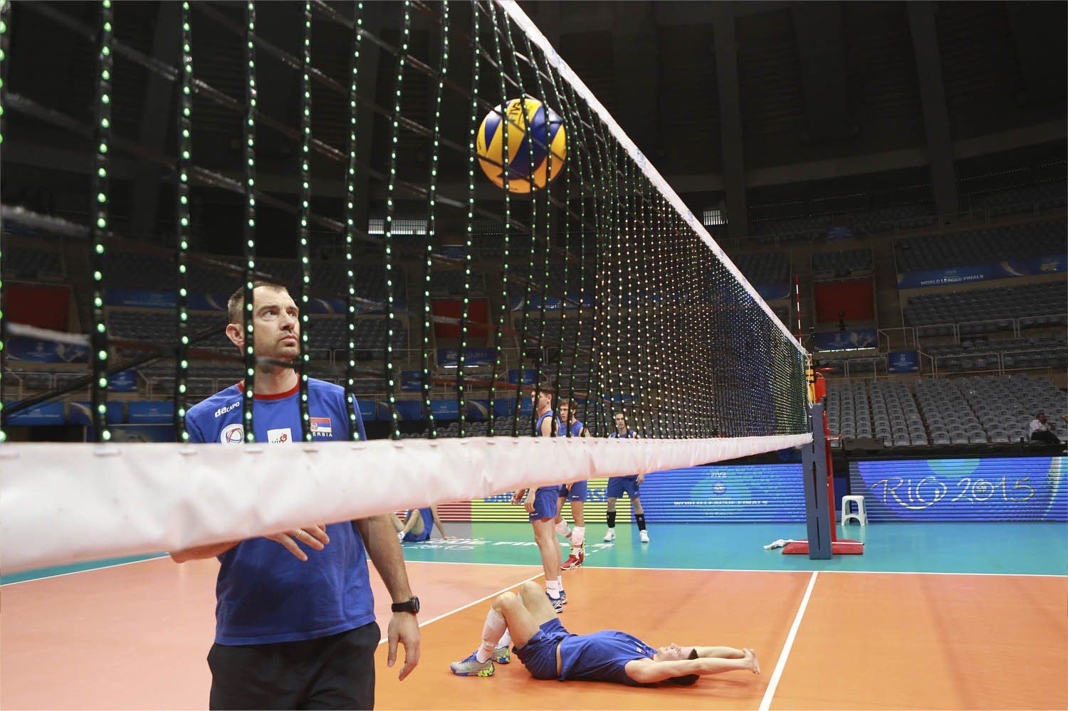 cancha de voleibol