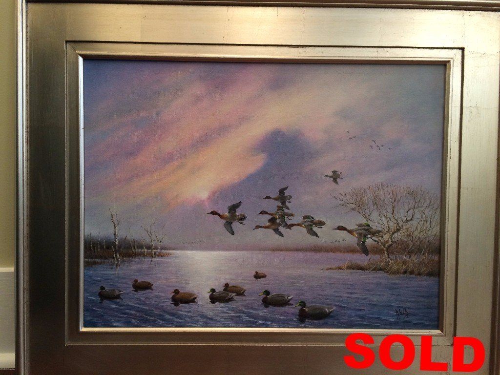 Buzzin" Decoys  18x24