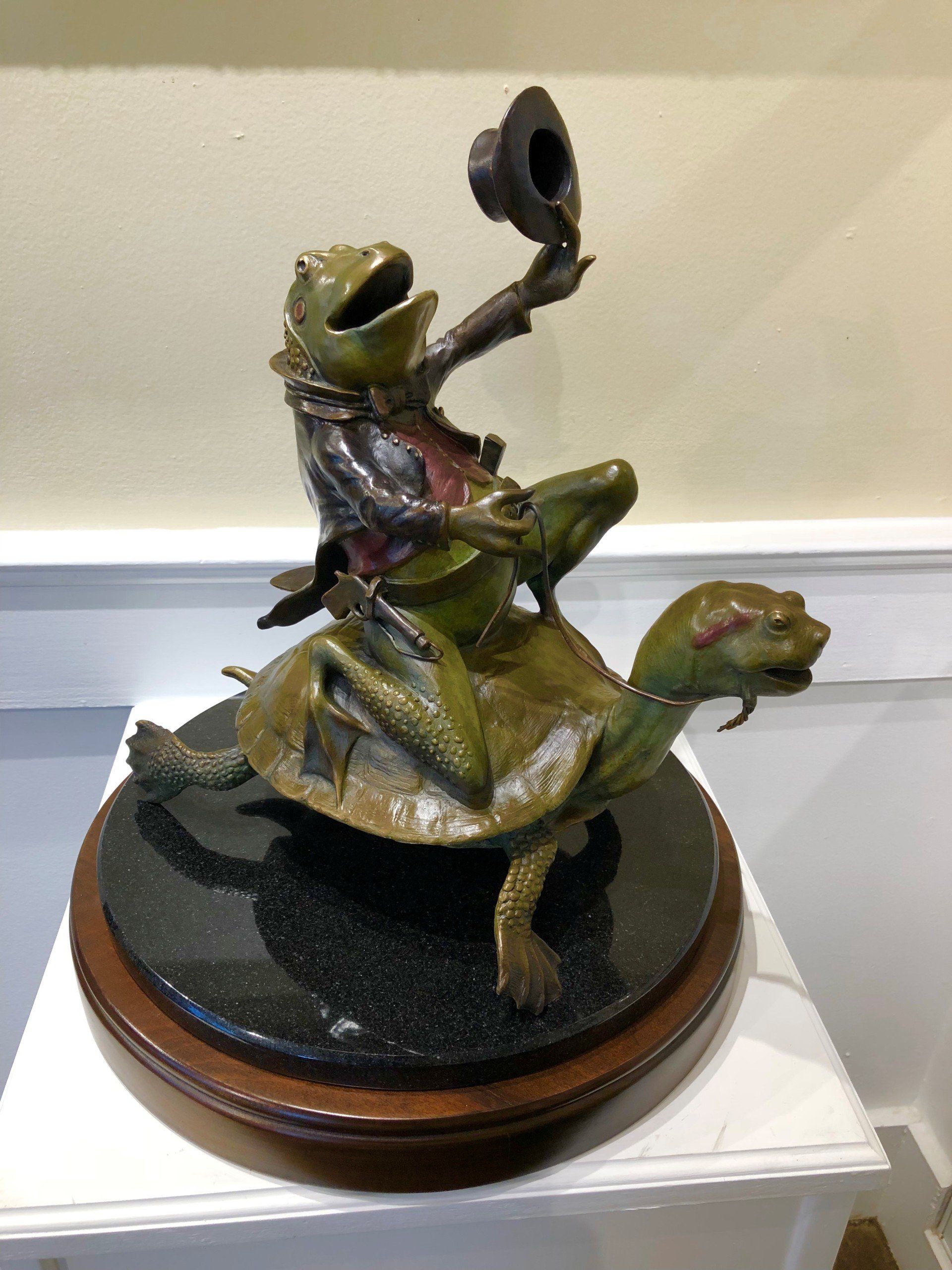 Frog sculpt