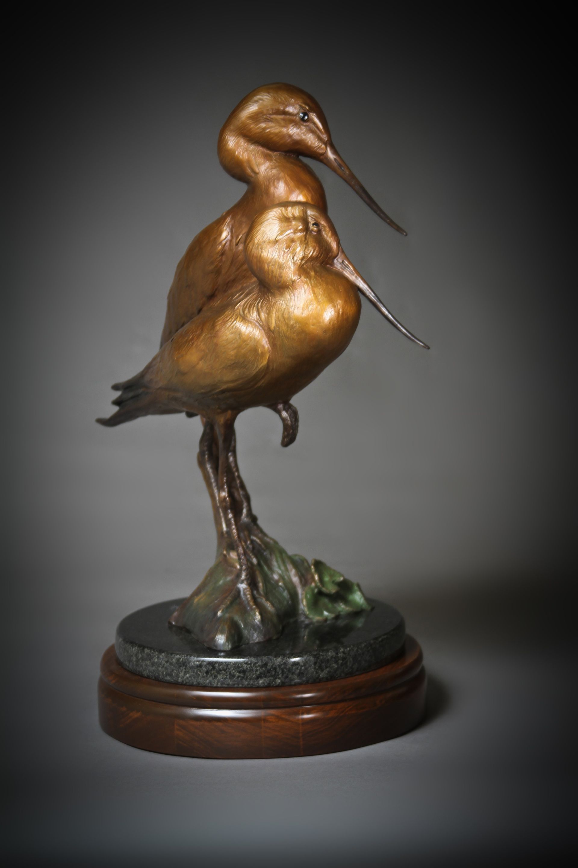 "The Godwits" Heights: 18" Base 9"