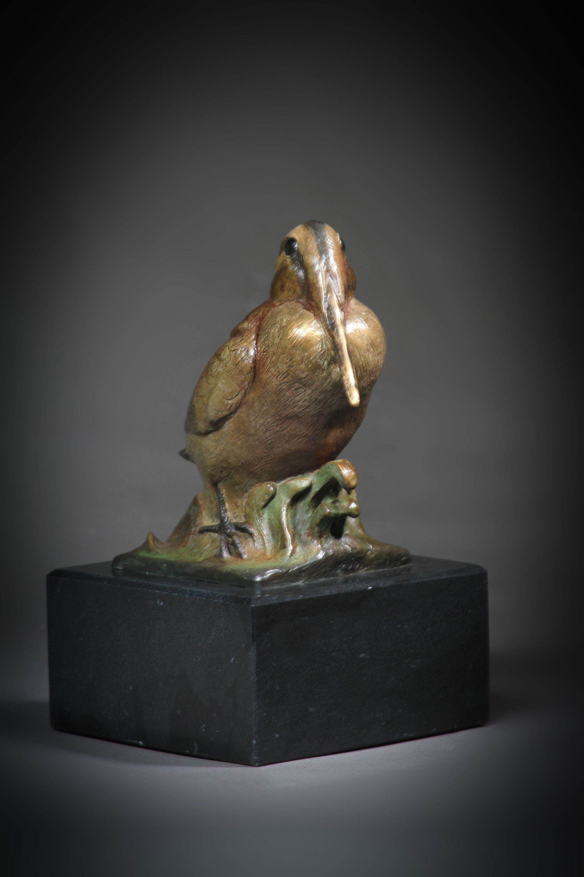 "Timberdoodle" Height: 10" Base: 6 x 6"