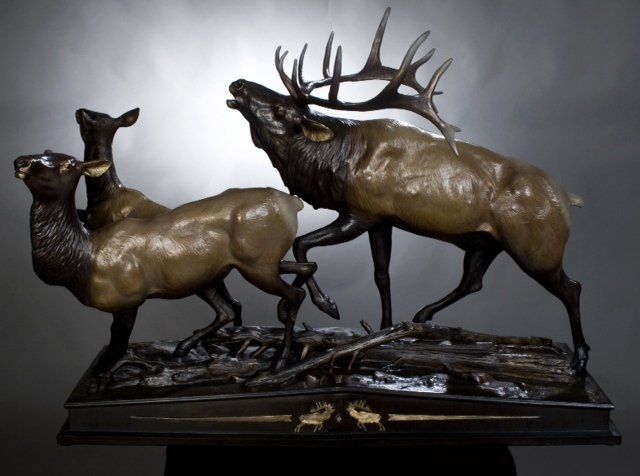 "Rut'n Honey" Height: 32" Length: 44"