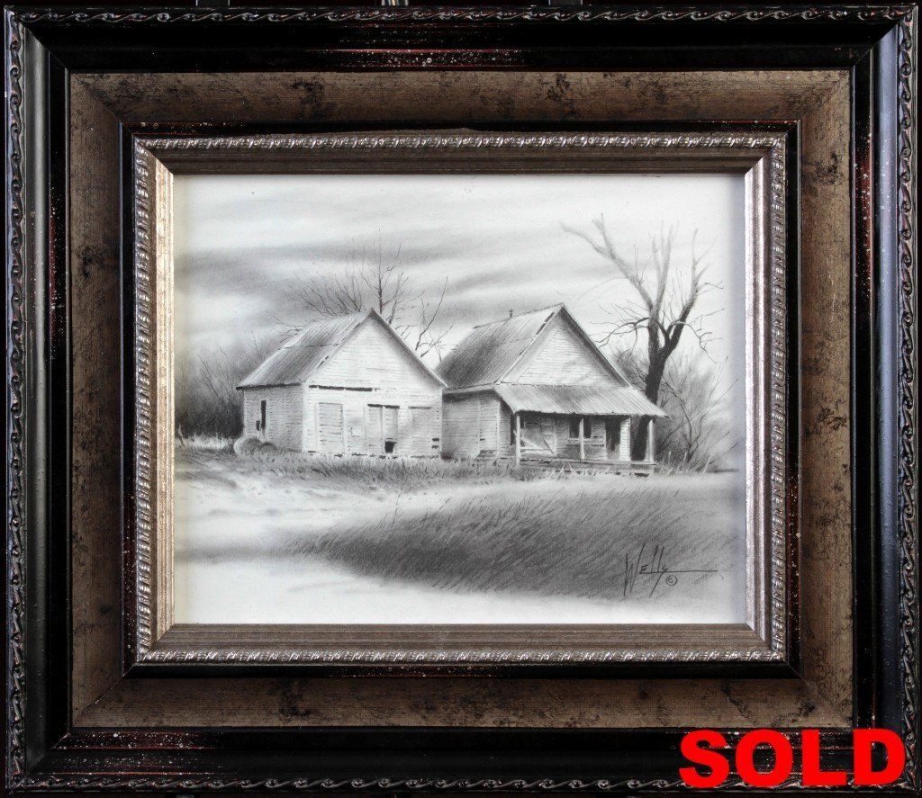 "Study of Buildings" Framed 15x13 Unframed 8x10