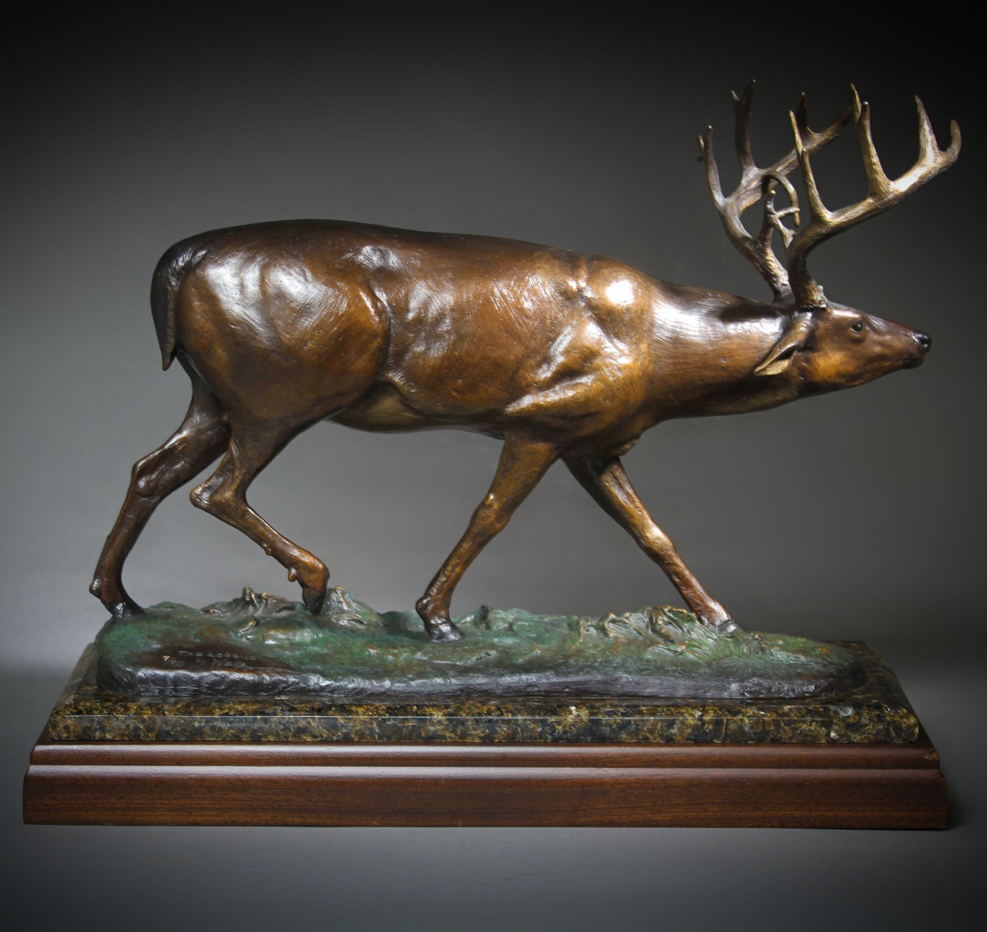 The Legend Height: 16"  Base: 8 1/2" x 20 1/2"