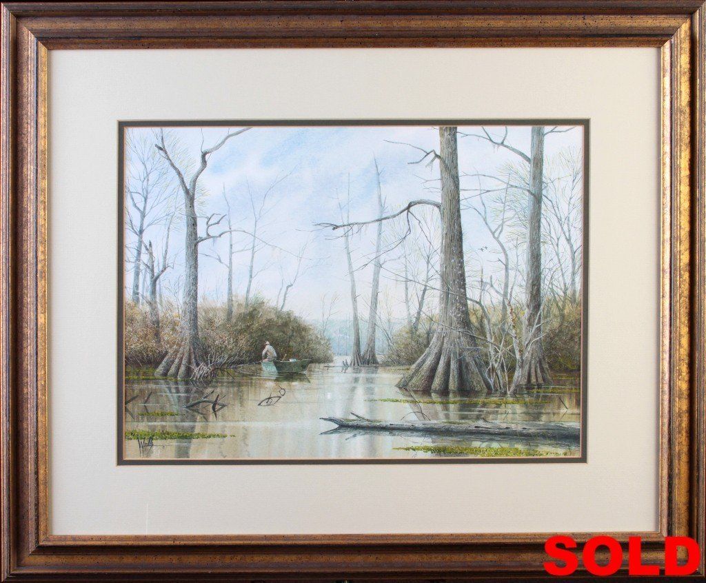 "Running the Lines" SOLD