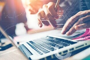 Typing on a Laptop — Computer Builds in Fairfield, ME