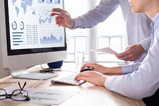 Business Data on Computer — Computer Builds in Fairfield, ME