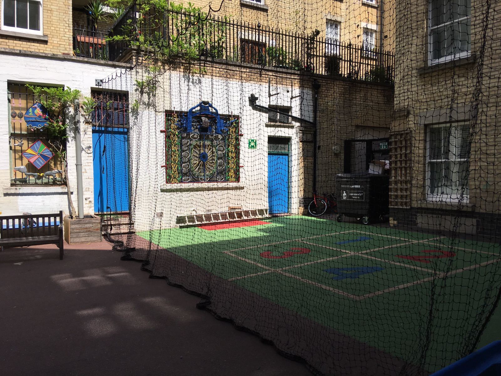 outdoor sport nets divider