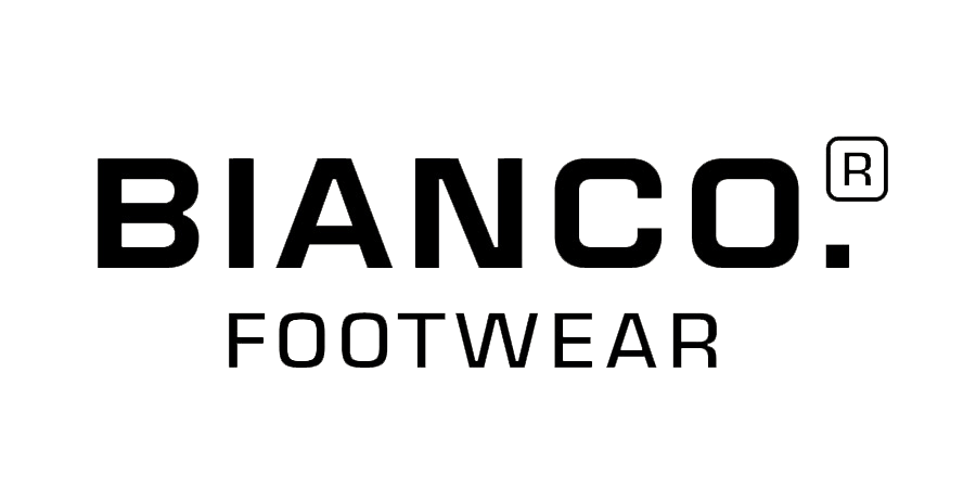 Bianco footwear logo, accobat case