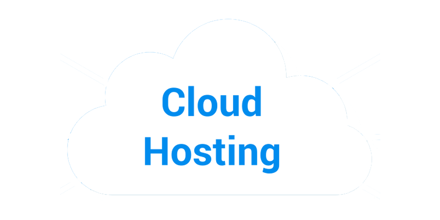 Cloud hosting logo