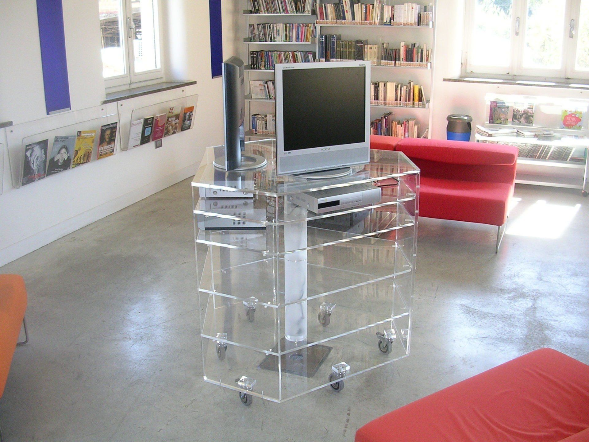 mobile in plexiglass