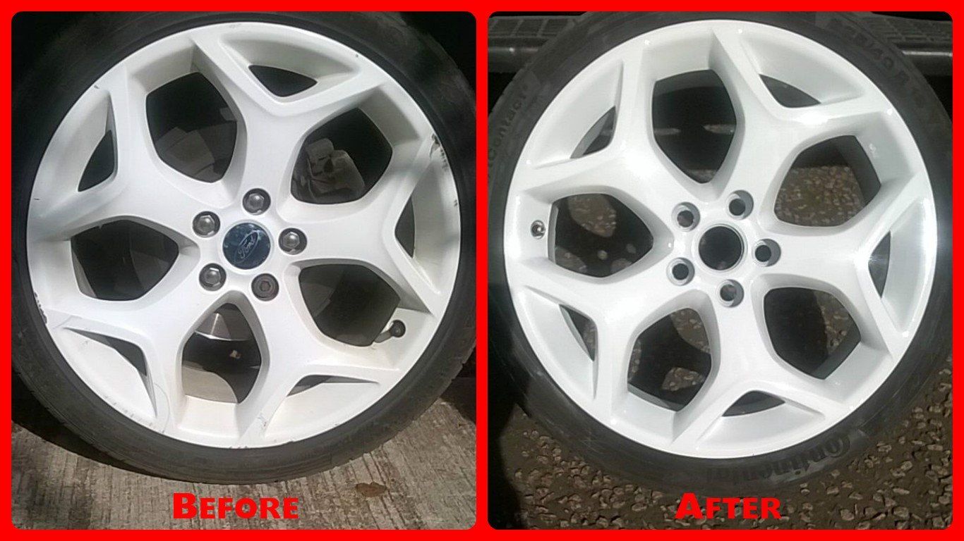 Frozen White Wheels
