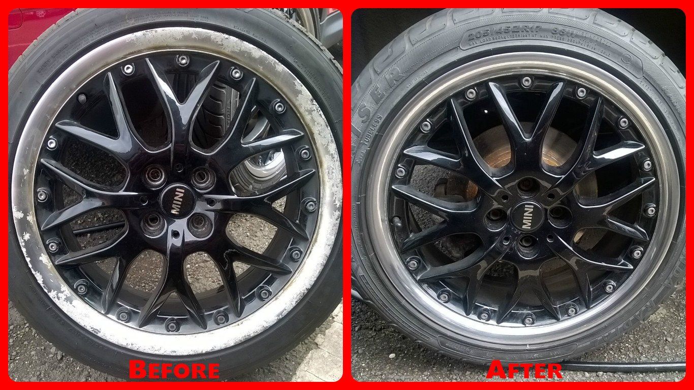 fake split rim refurbishment