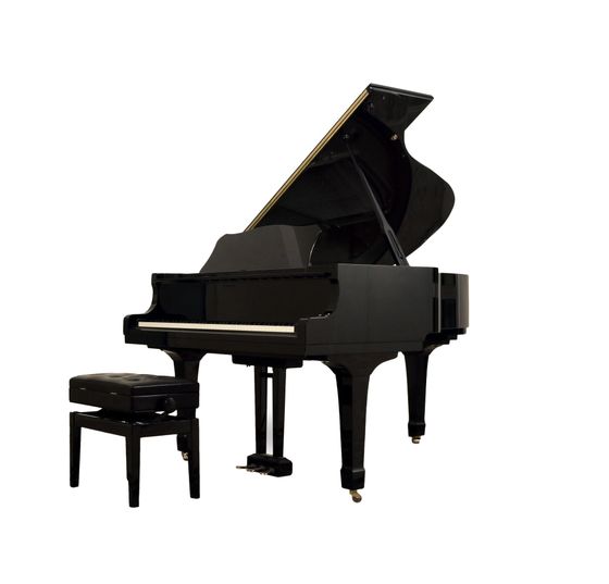 Acoustic Pianos Repair — Piano and Stool Next to it in Springfield, IL Acoustic Pianos Repair — Piano and Stool Next to it in Springfield, IL