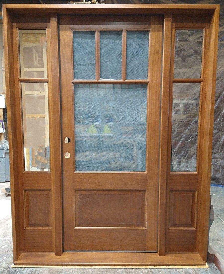 #26940 Delong Mahogany with Saddle finish