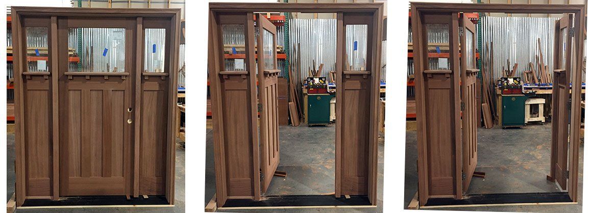 Beach house doors