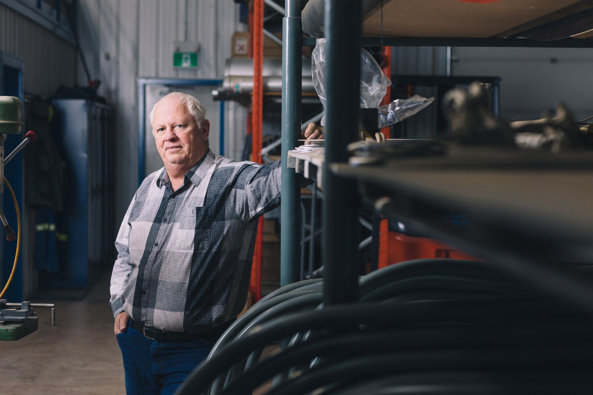 PROFESSIONAL PHOTOGRAPHY  FEATURING RURAL ALBERTA MECHANIC FOR VISION CREDIT UNION BY IVY DESIGN INC