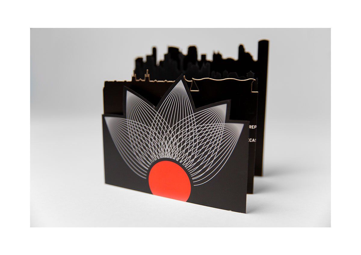 SPECIAL EVENT INVITATION DESIGNED FOR SAIT POLYTECHNIC BY IVY DESIGN INC