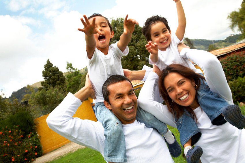 happy family fun